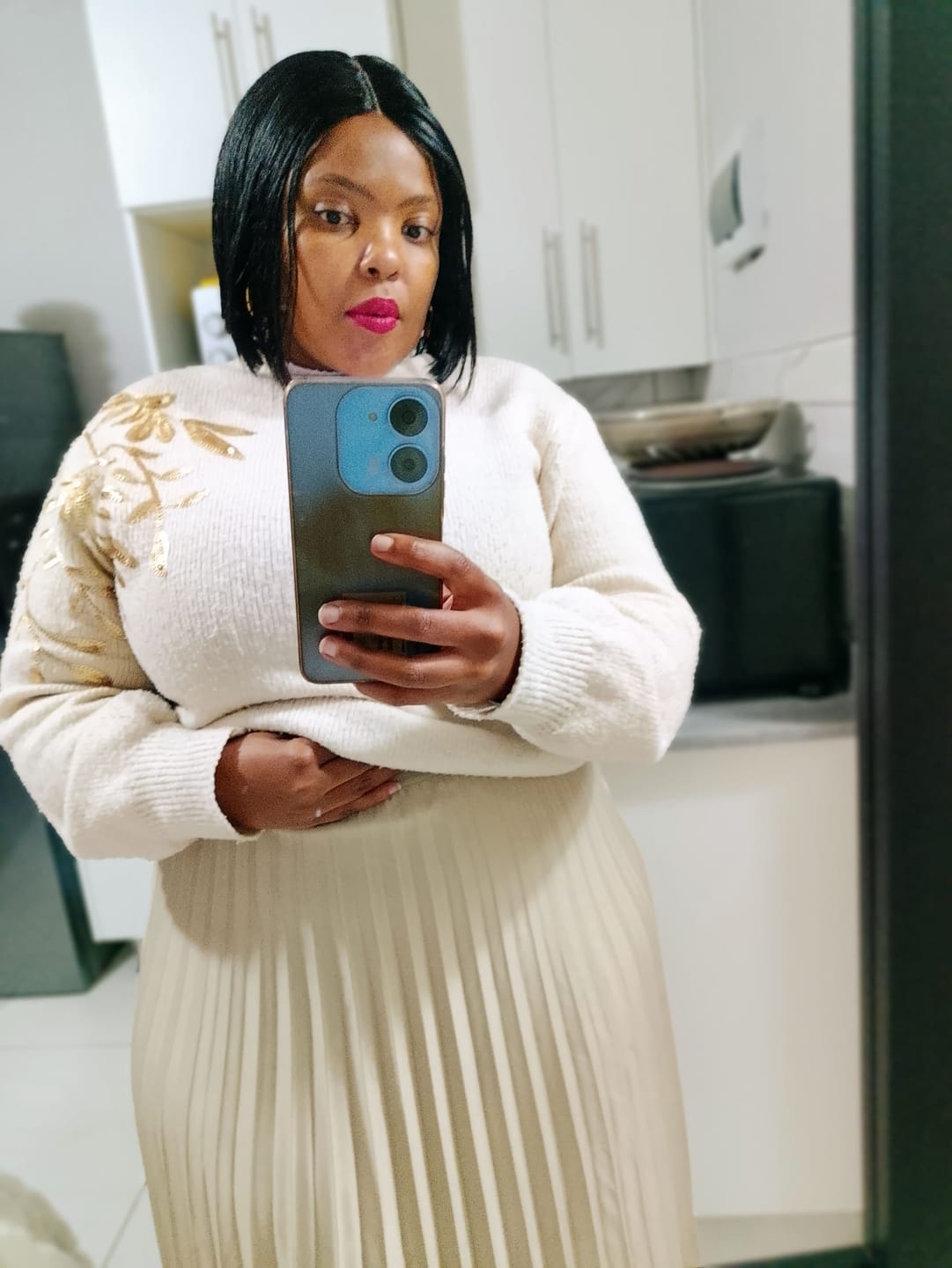Customer photo review of Christmas in July Special | Vietnamese Ready To Wear Wig