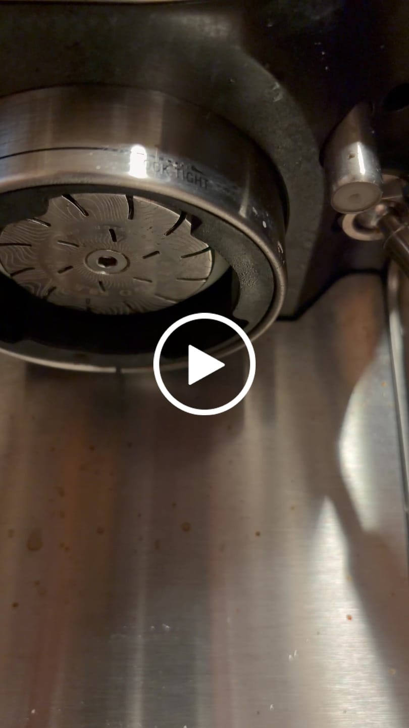 Customer video review of High Diffusion Espresso Shower Screen - Breville