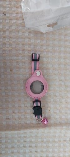 Customer photo review of WagWells AirTag Collar