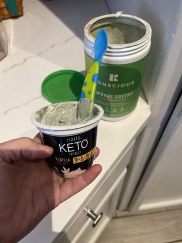 Customer photo review of Supreme Greens