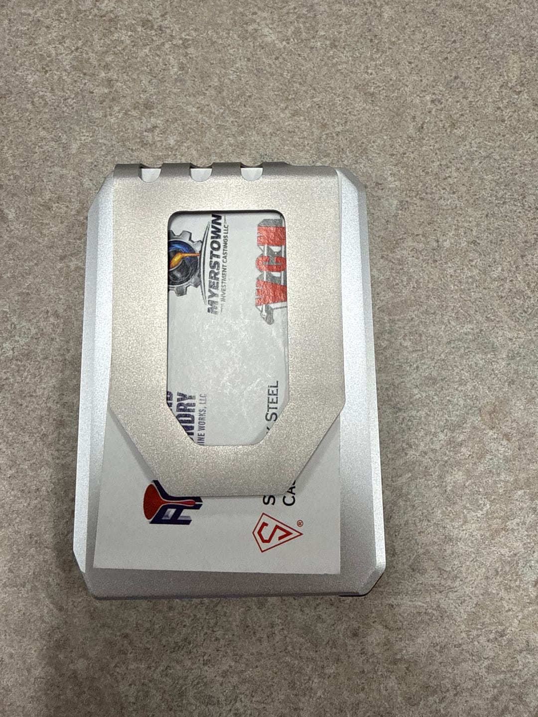 Customer photo review of SK1 Stainless Steel Clip