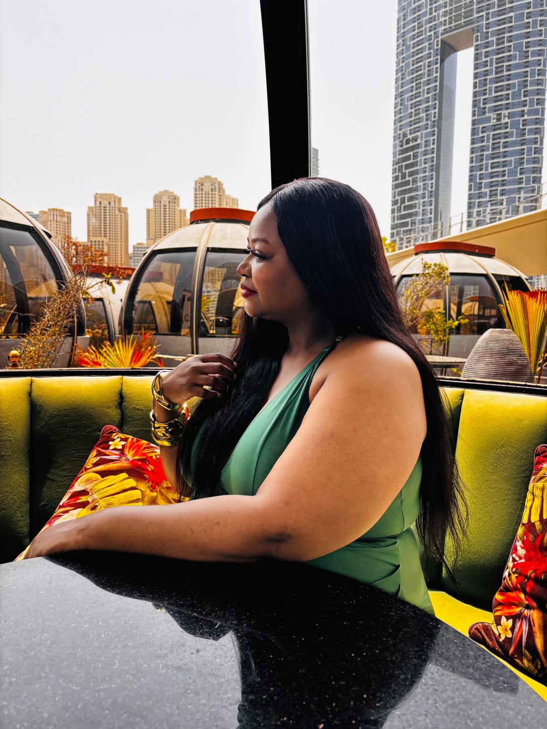 Customer photo review of JORDYN - Brazilian 4x4 Lace Wig