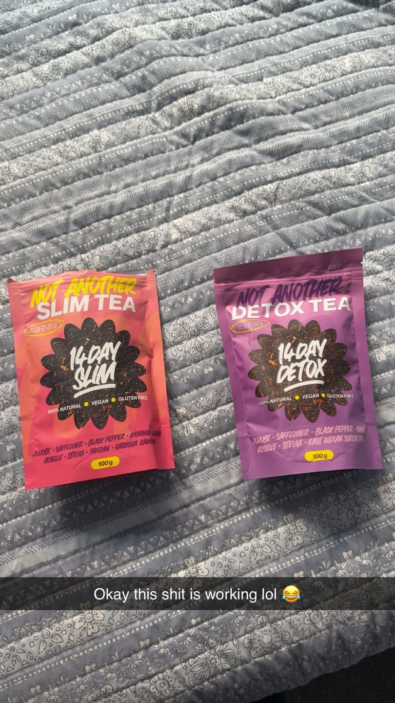 Customer photo review of Detox Tea