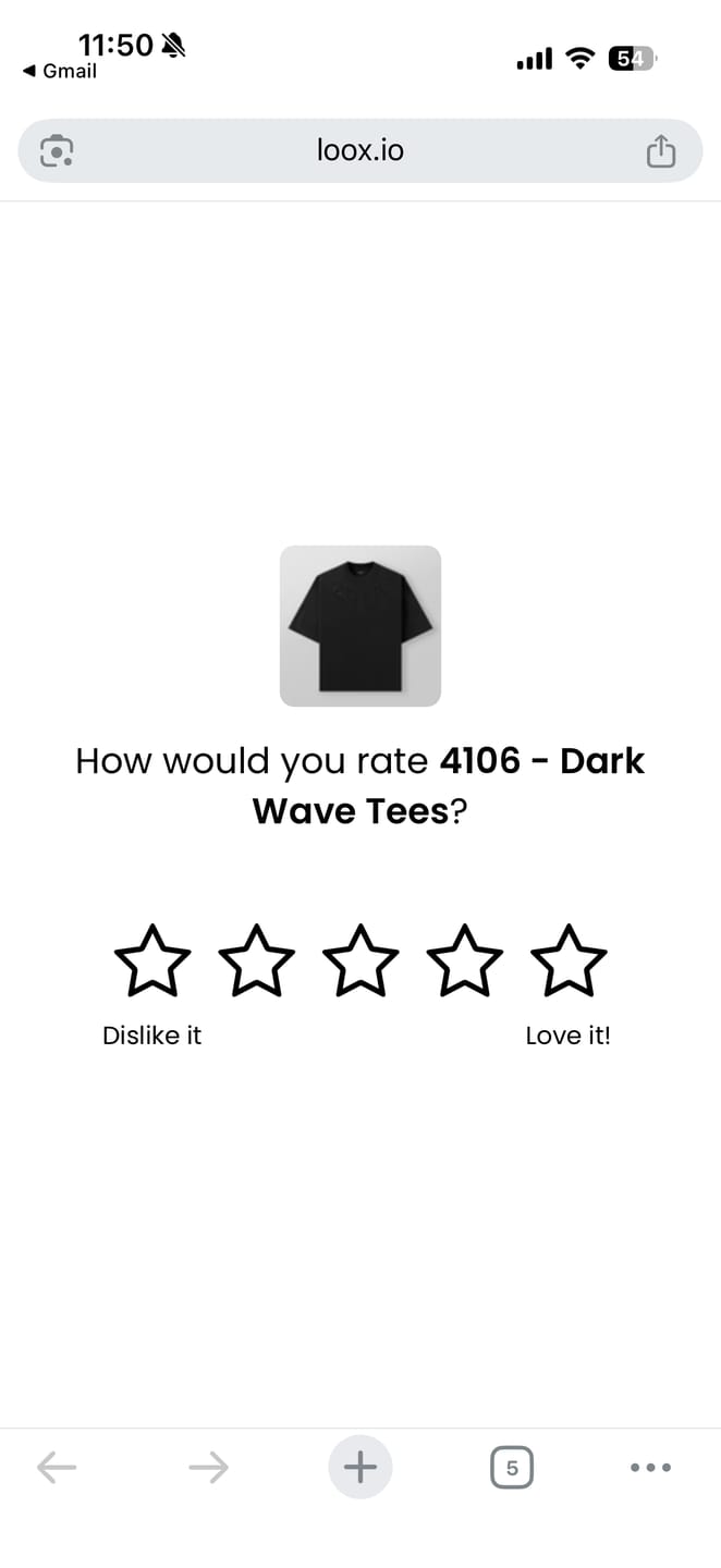 Customer photo review of 4106 - Dark Wave Tees