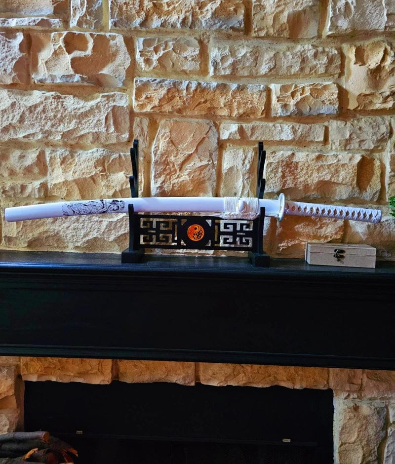 Customer photo review of Ghost Geisha Katana (Geisha-Motif Scabbard)
