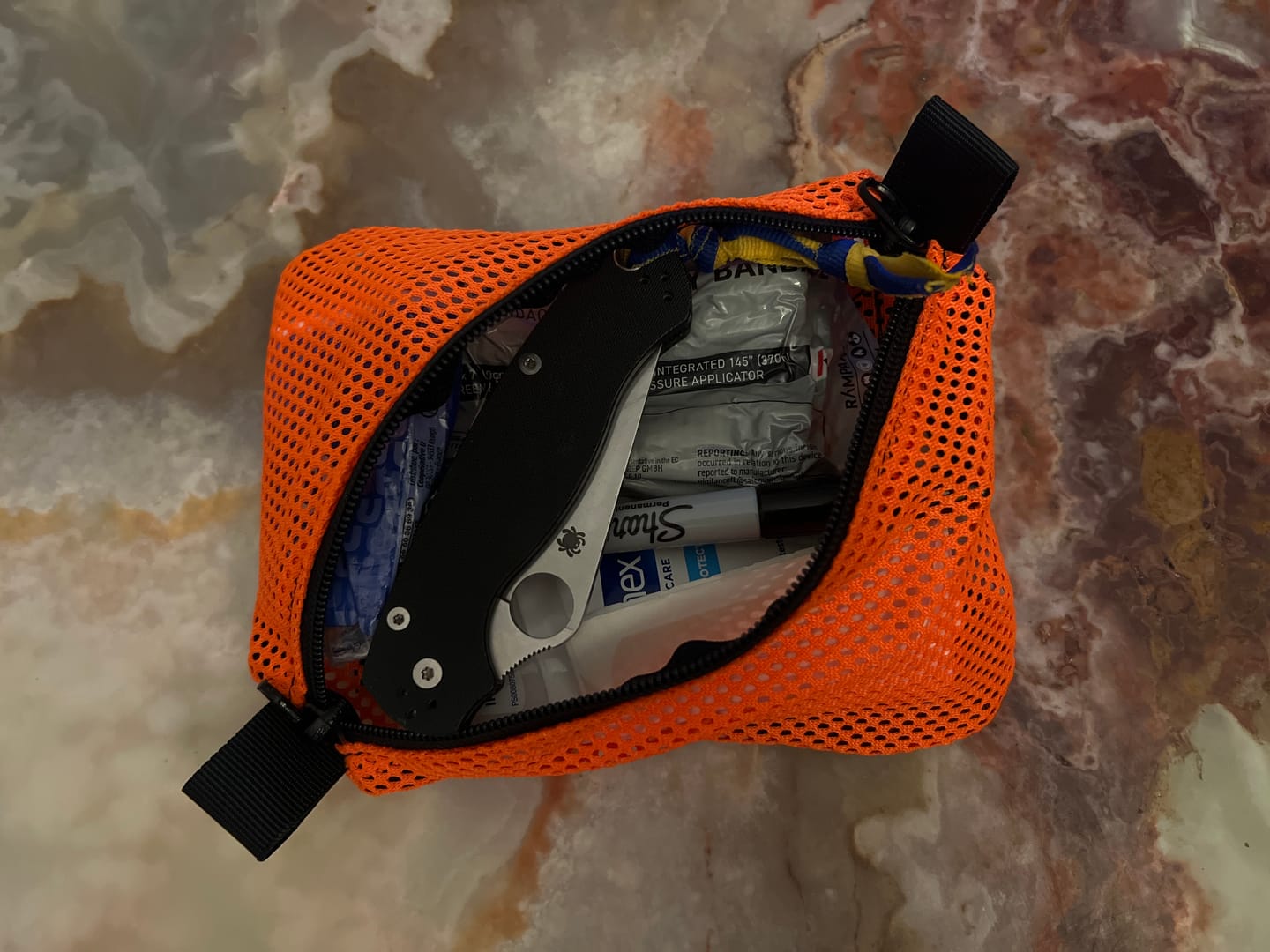 Customer photo review of Trinket Pouch, hook back