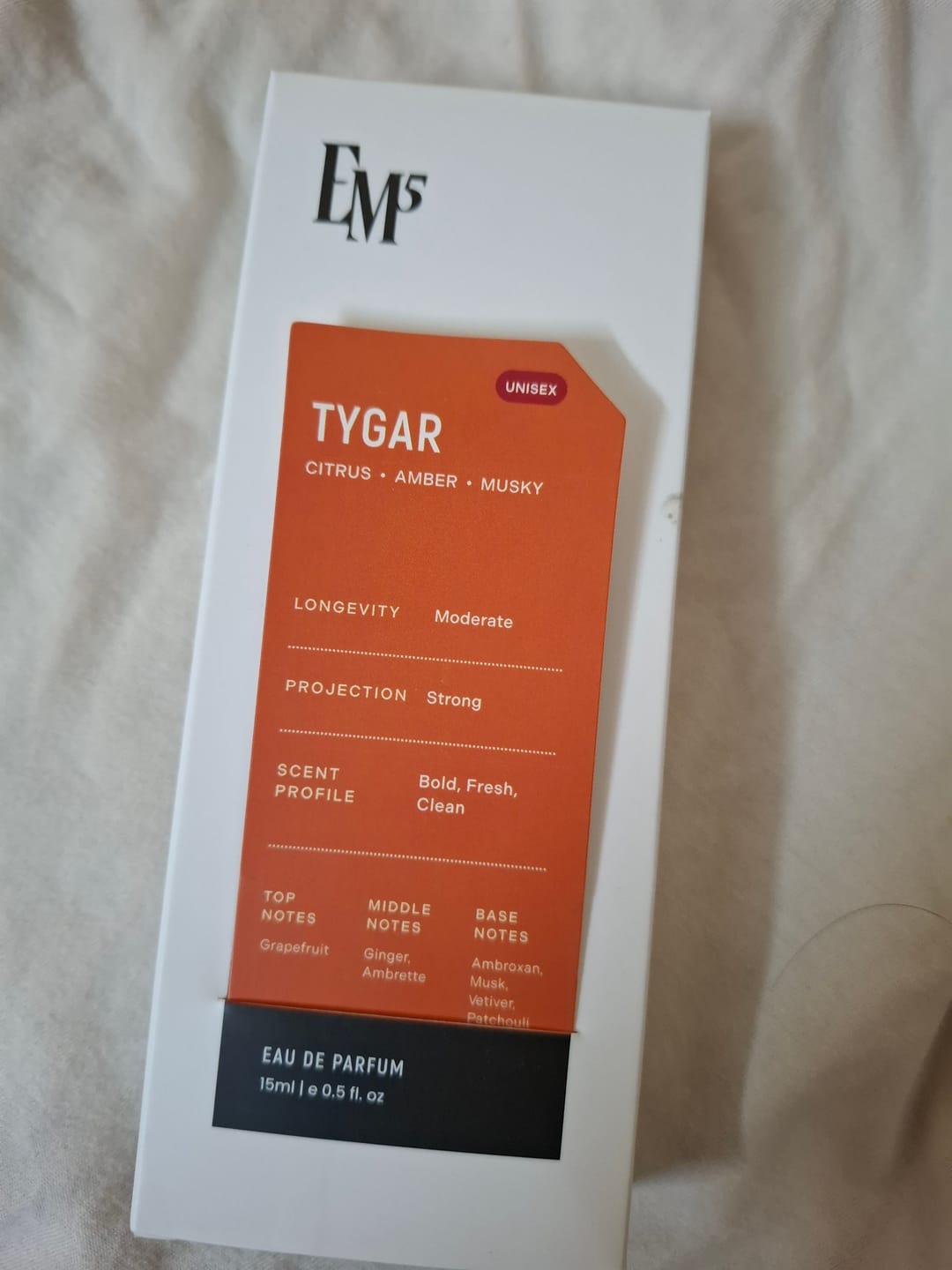 Customer photo review of Tygar | Eau De Parfum