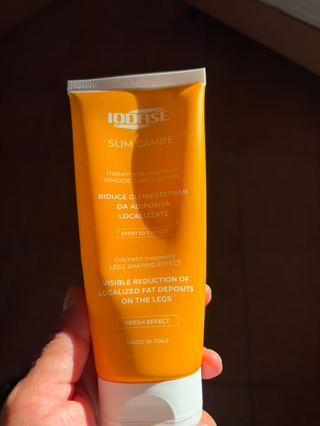 Customer photo review of Crema snellente e drenante gambe