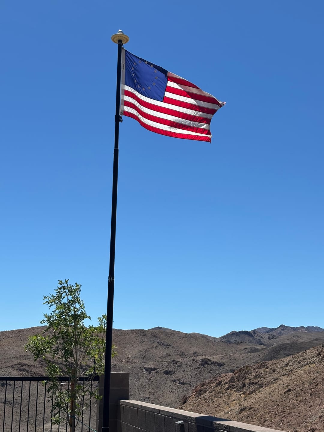 Customer photo review of 3' x 5' Betsy Ross Flag