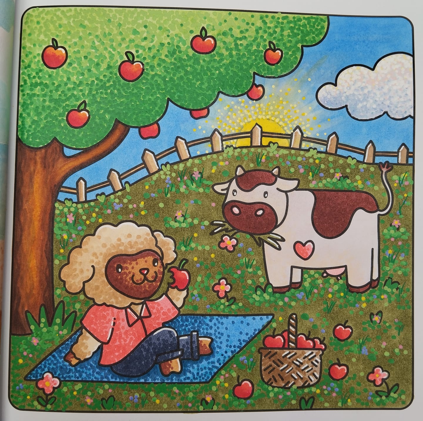 Customer photo review of Ohuhu Nahuku Direct-ink Acrylic Markers