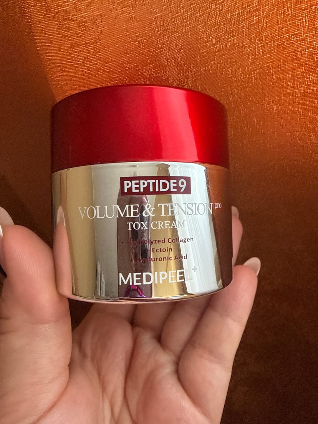 Customer photo review of Pretnovecošanas liftinga krēms ar peptīdiem Medi-Peel Peptide 9 Volume & Tension Tox Cream Pro