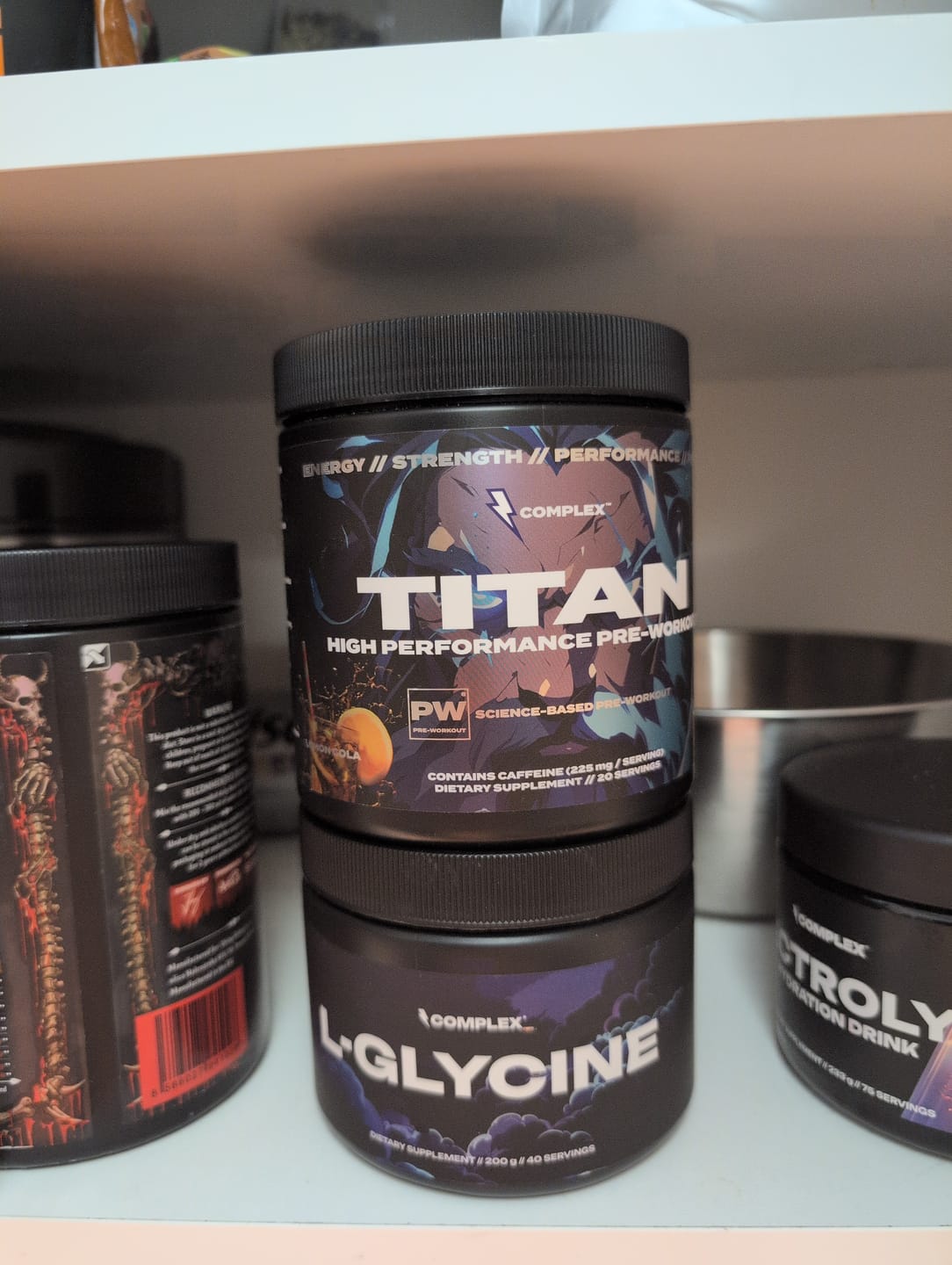 Customer photo review of Titan Pre-workout