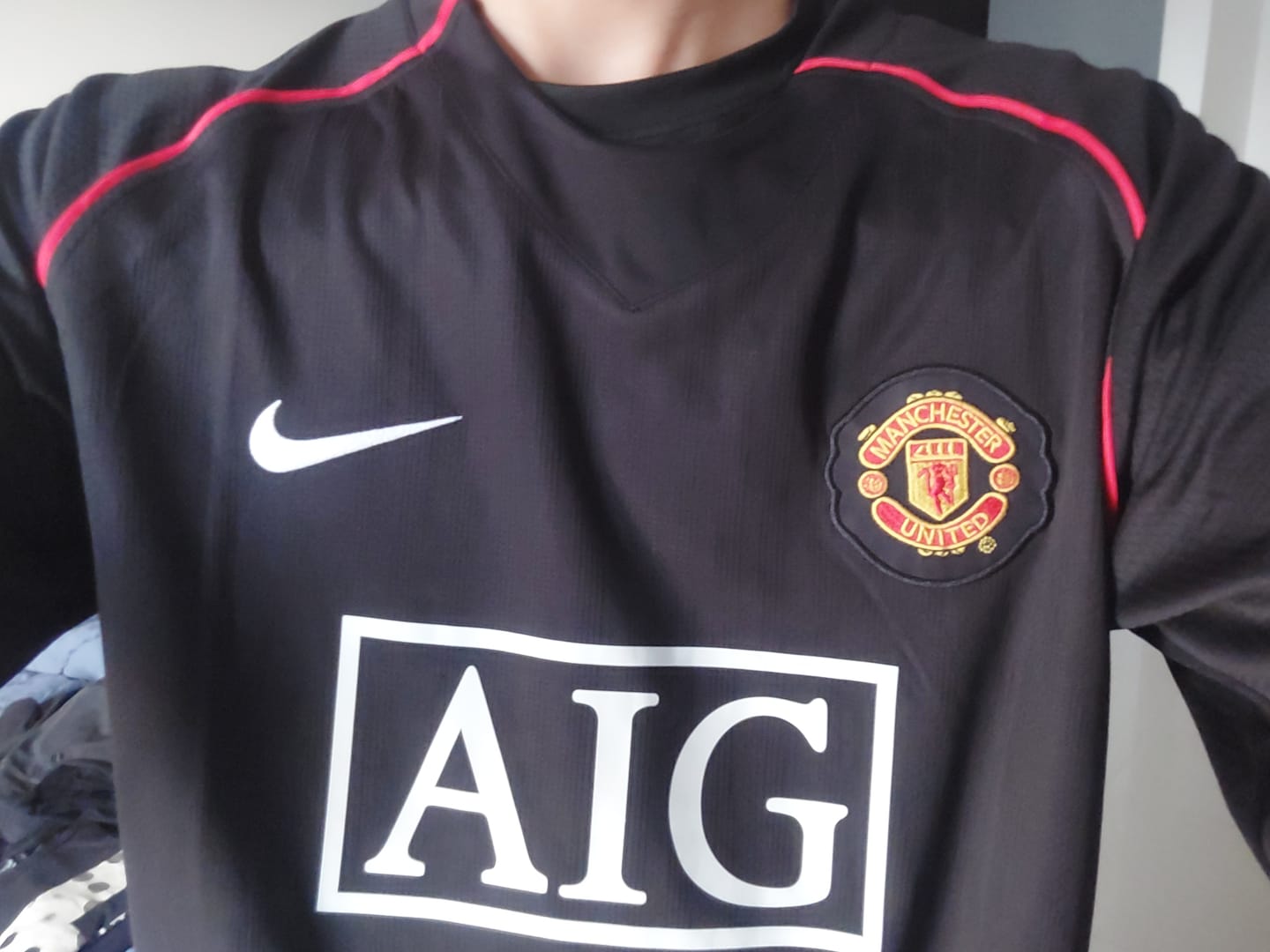 Customer photo review of Manchester United 2007/08 Visitante