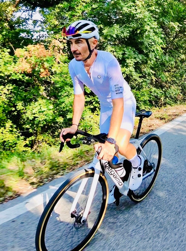 Customer photo review of LIFTTINT 4.X BIB SHORTS - WHITE