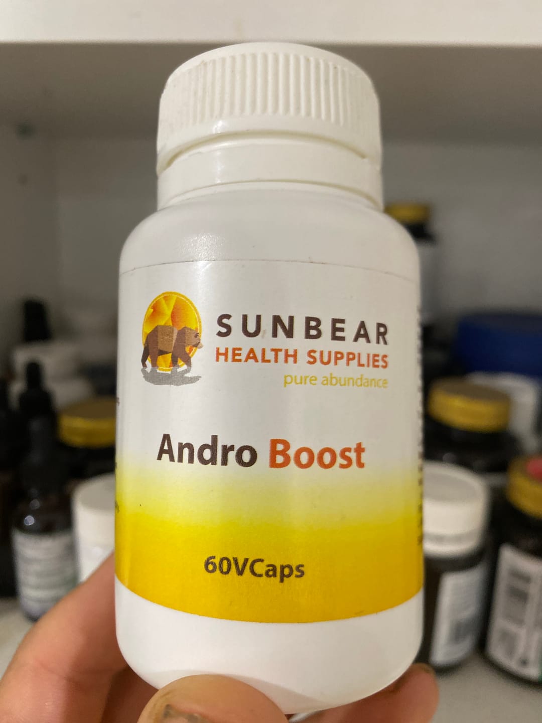 Customer photo review of Sunbear Health Supplies - Androboost