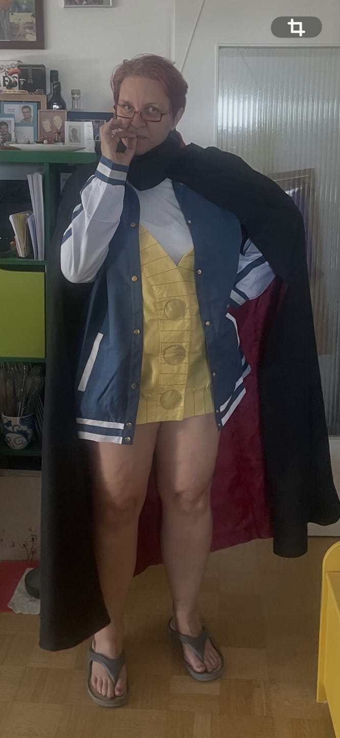Customer photo review of Seiko Ayase Kostüm Set Dandadan Seiko Cosplay Outfits