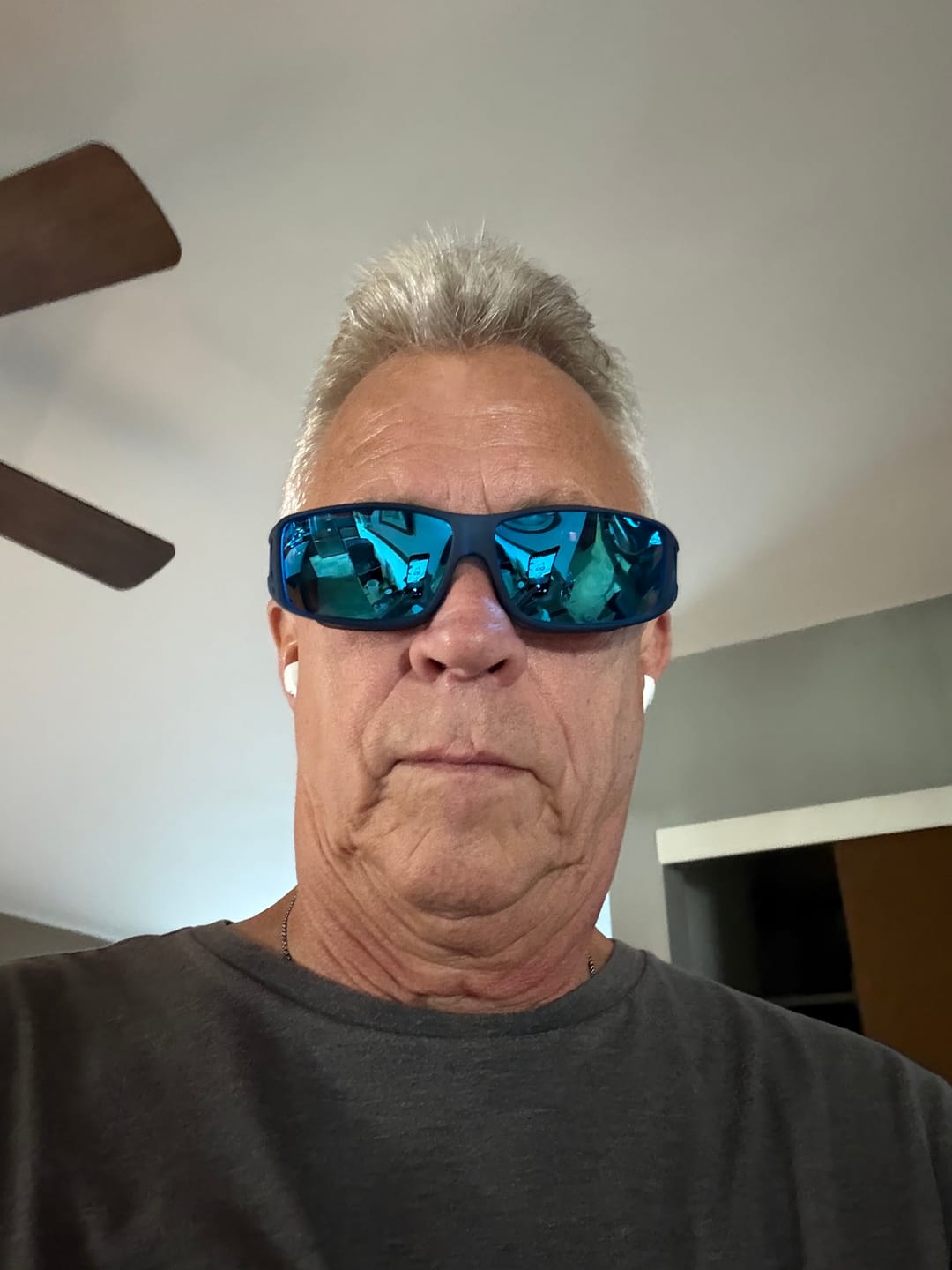 Customer photo review of OverShade™ Polarized Fit-Over Sunglasses