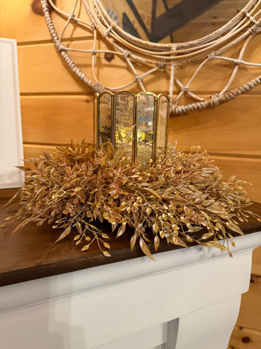 Customer photo review of Autumn Willow Small Wreath