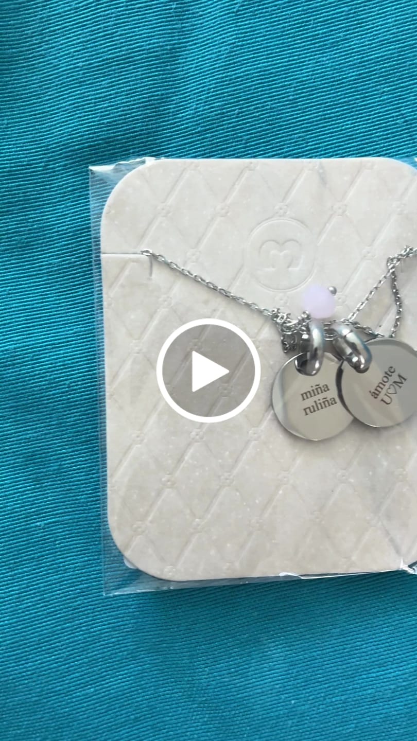 Customer video review of Collar Pacto - Personalizado
