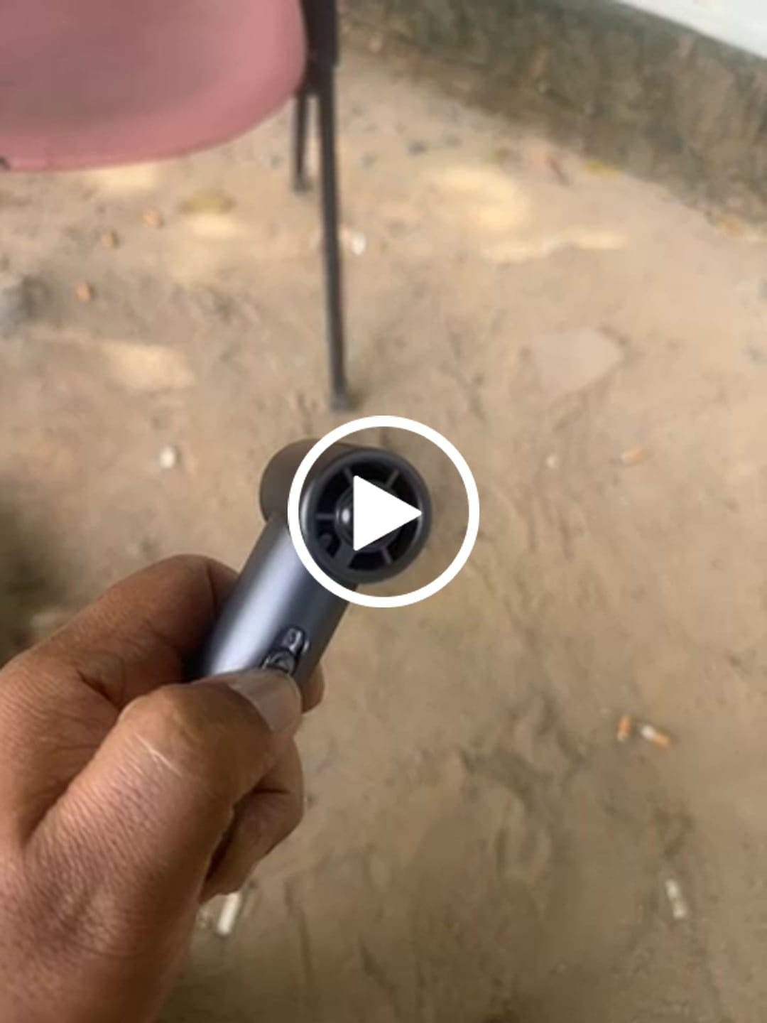 Customer video review of NEF01 - Mini High-Speed Handheld Fan (4,000mAh)