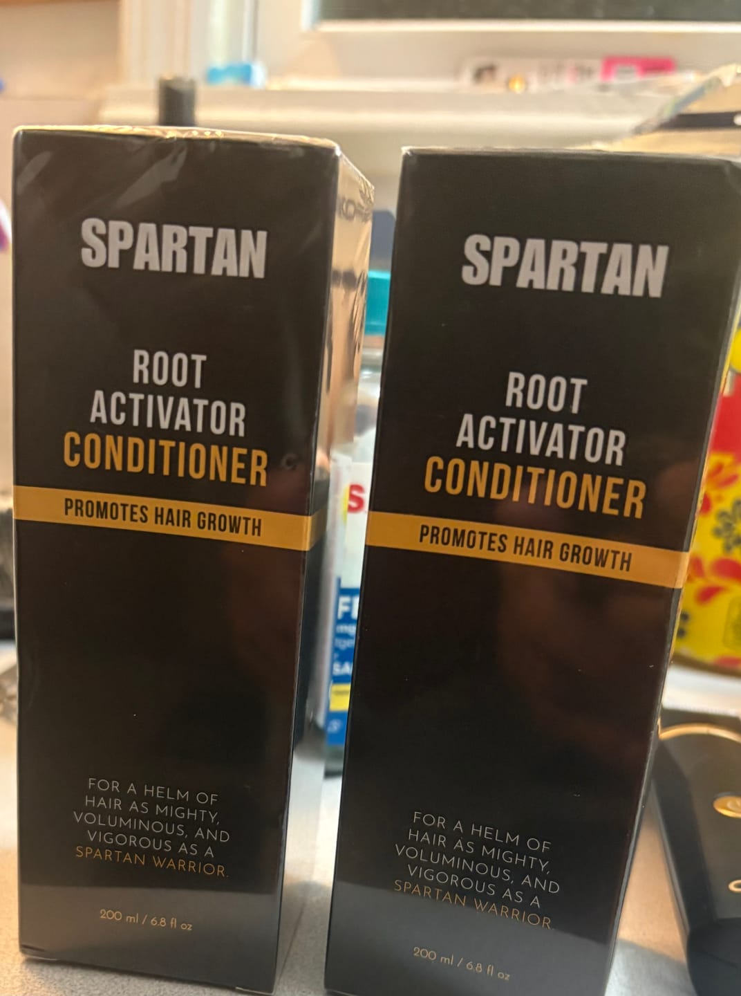 Customer photo review of 3x Spartan™ Root Activator Shampoo(ot)