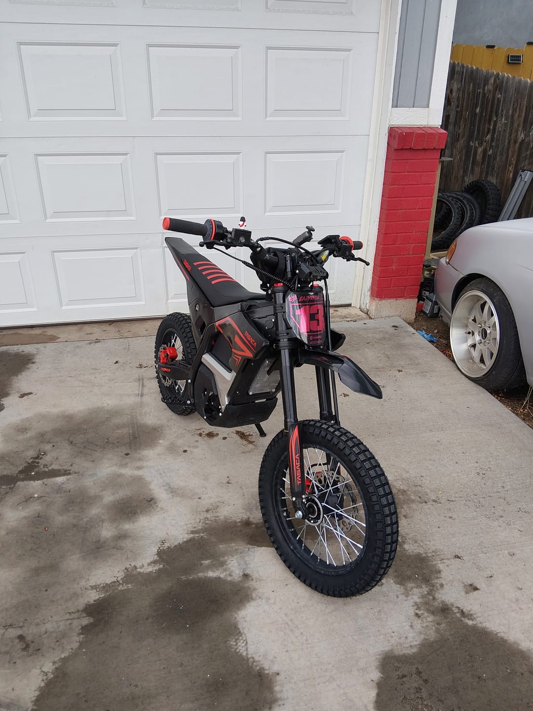 Customer photo review of Tasaca® T500 Electric Mini Dirt Bike For Teens & Adults