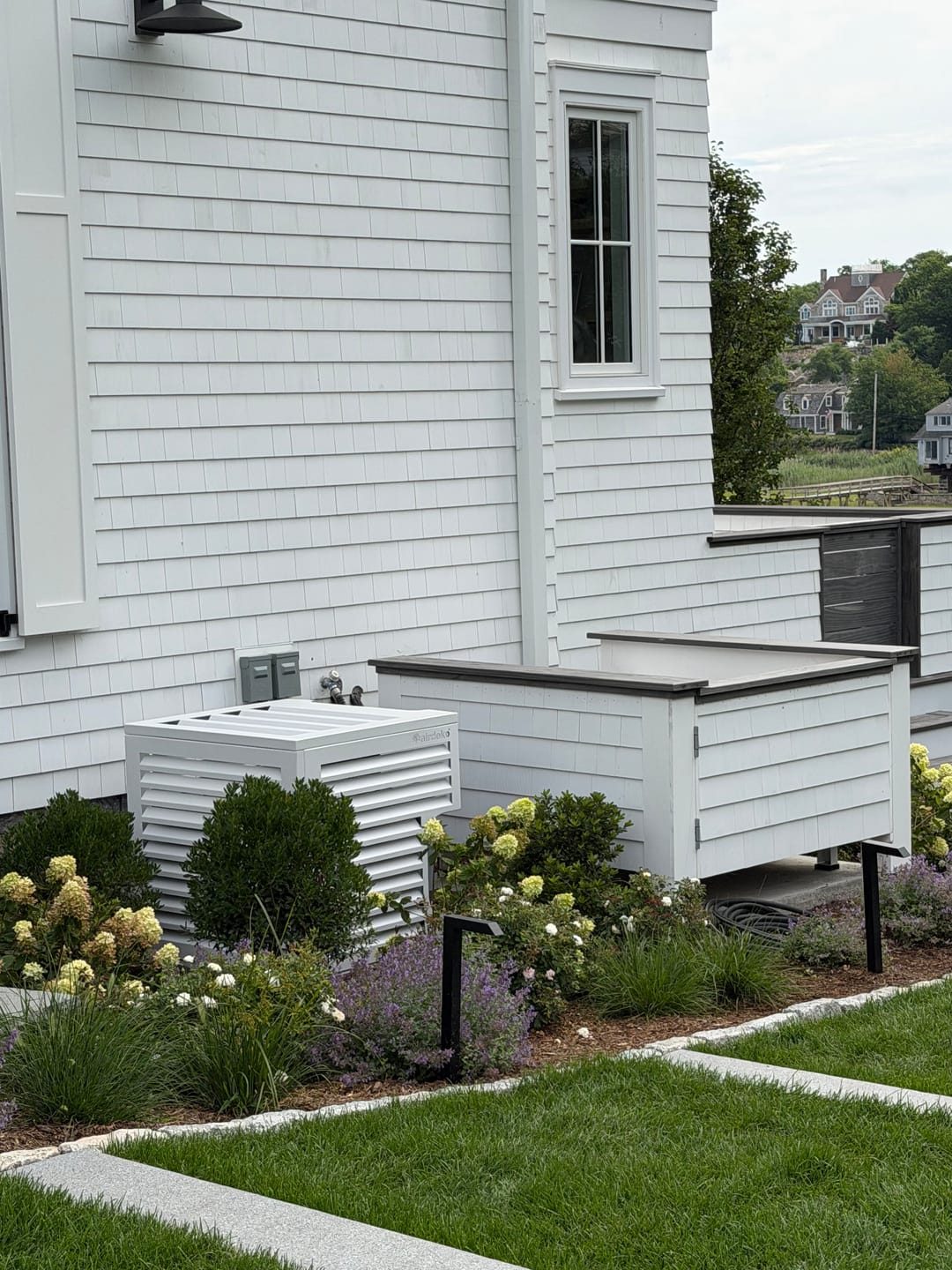 Customer photo review of Central AC Cover - White