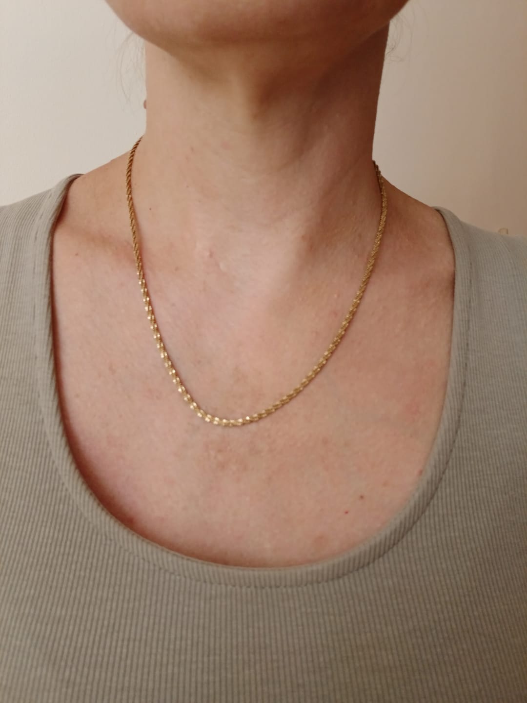 Customer photo review of Elise Necklace