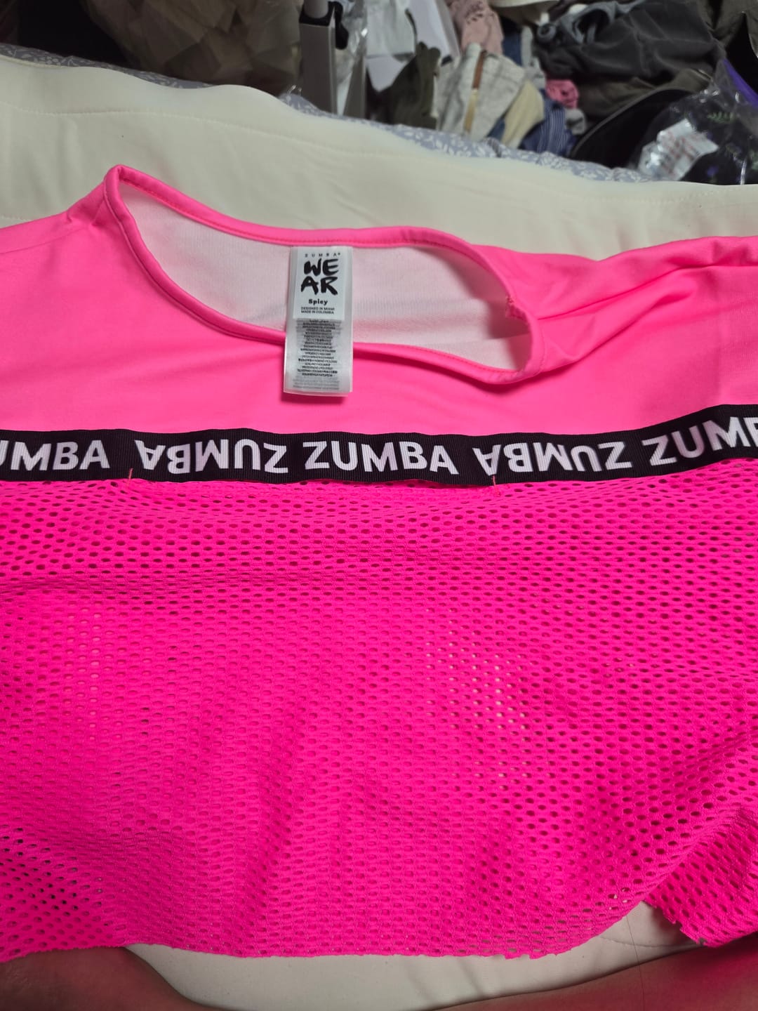 Customer photo review of Dale-Z Long Sleeve Crew Neck Crop Top