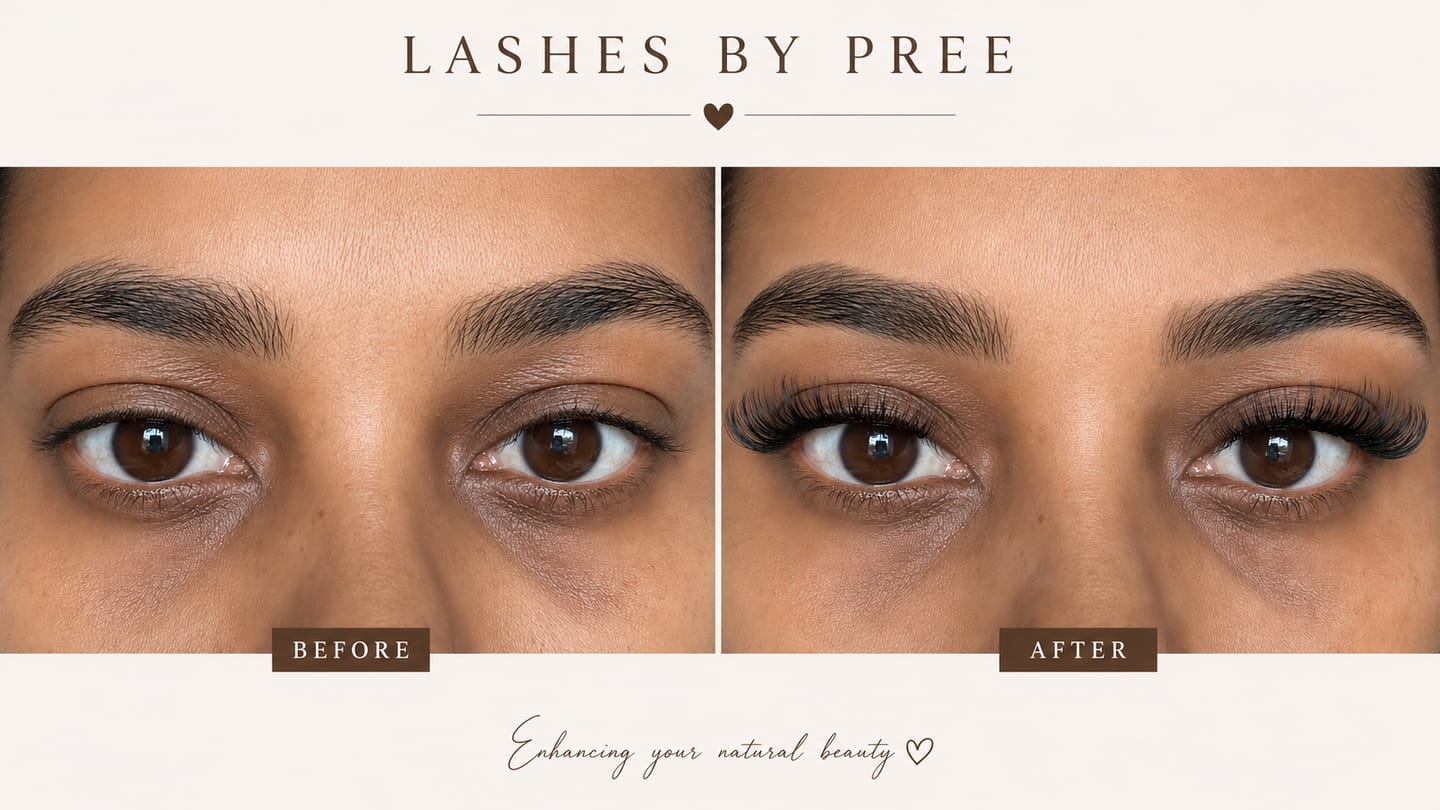 Customer photo review of Flora Lash Kit