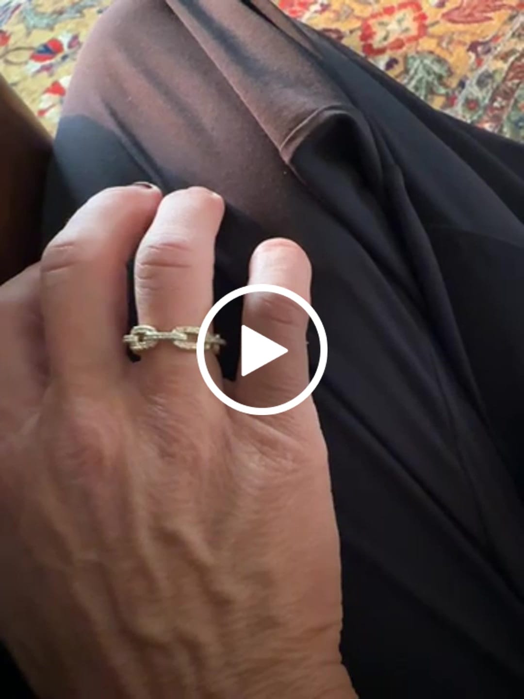 Customer video review of Chain Link Ring