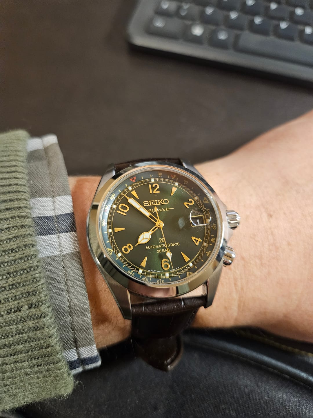 Customer photo review of Reloj Seiko New Alpinist Automático SBDC211 Made in Japan 6R55 JDM