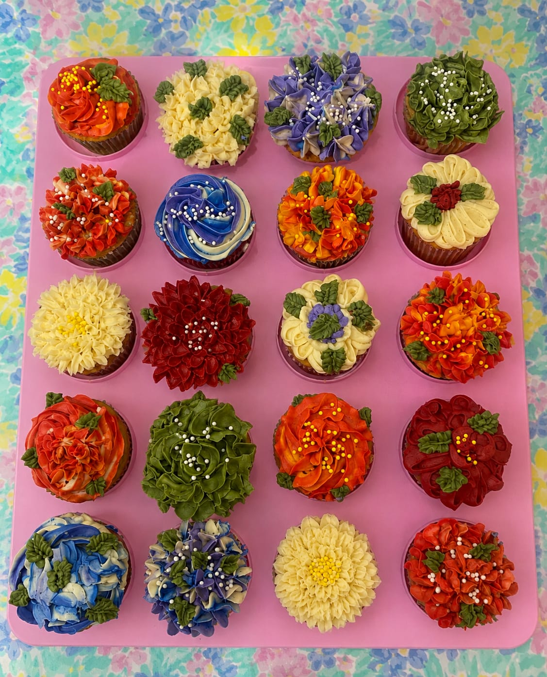 Customer photo review of gfJules Gluten Free Birthday Cake Mix