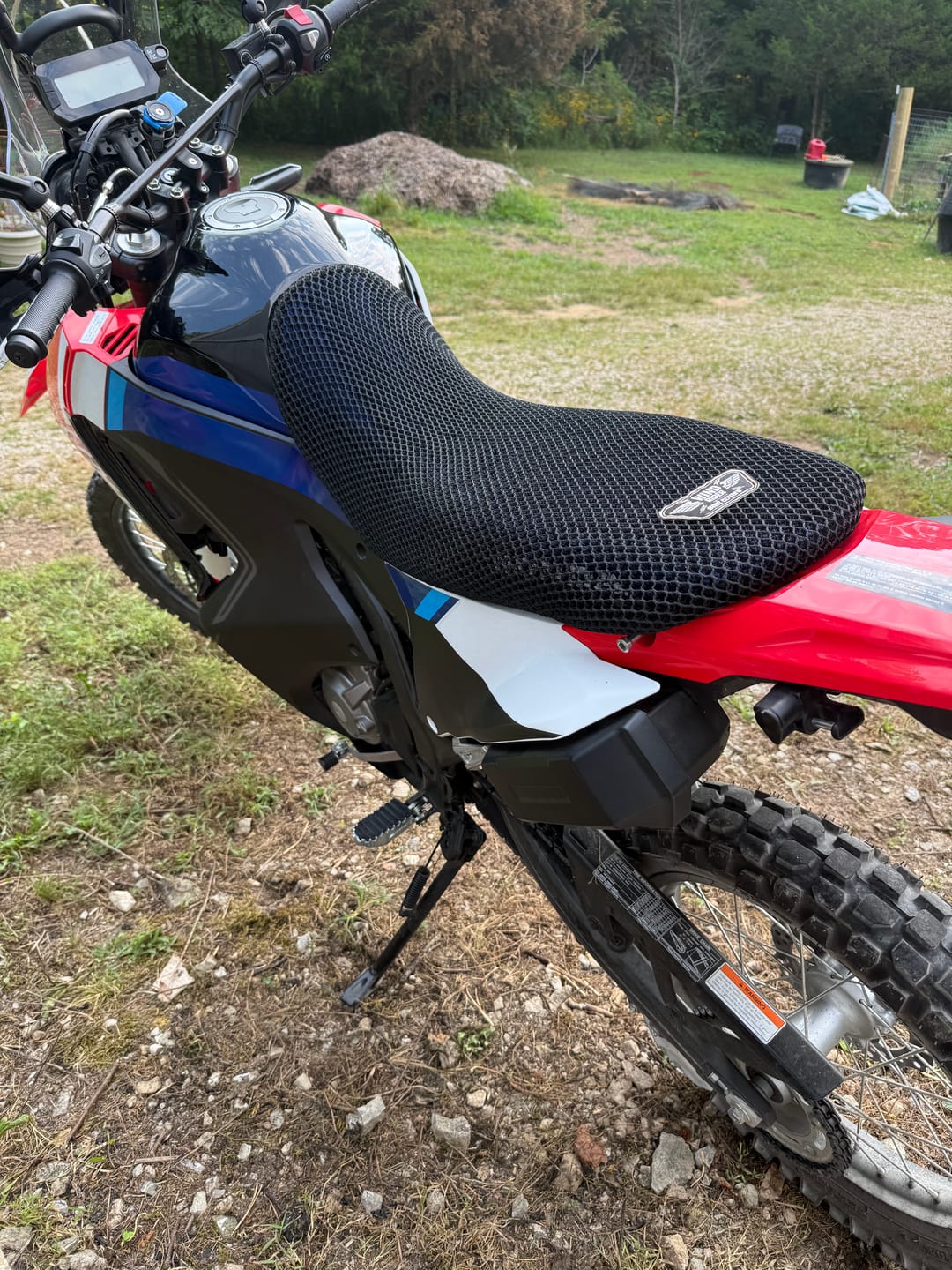Customer photo review of Wind Rider Seat Cover