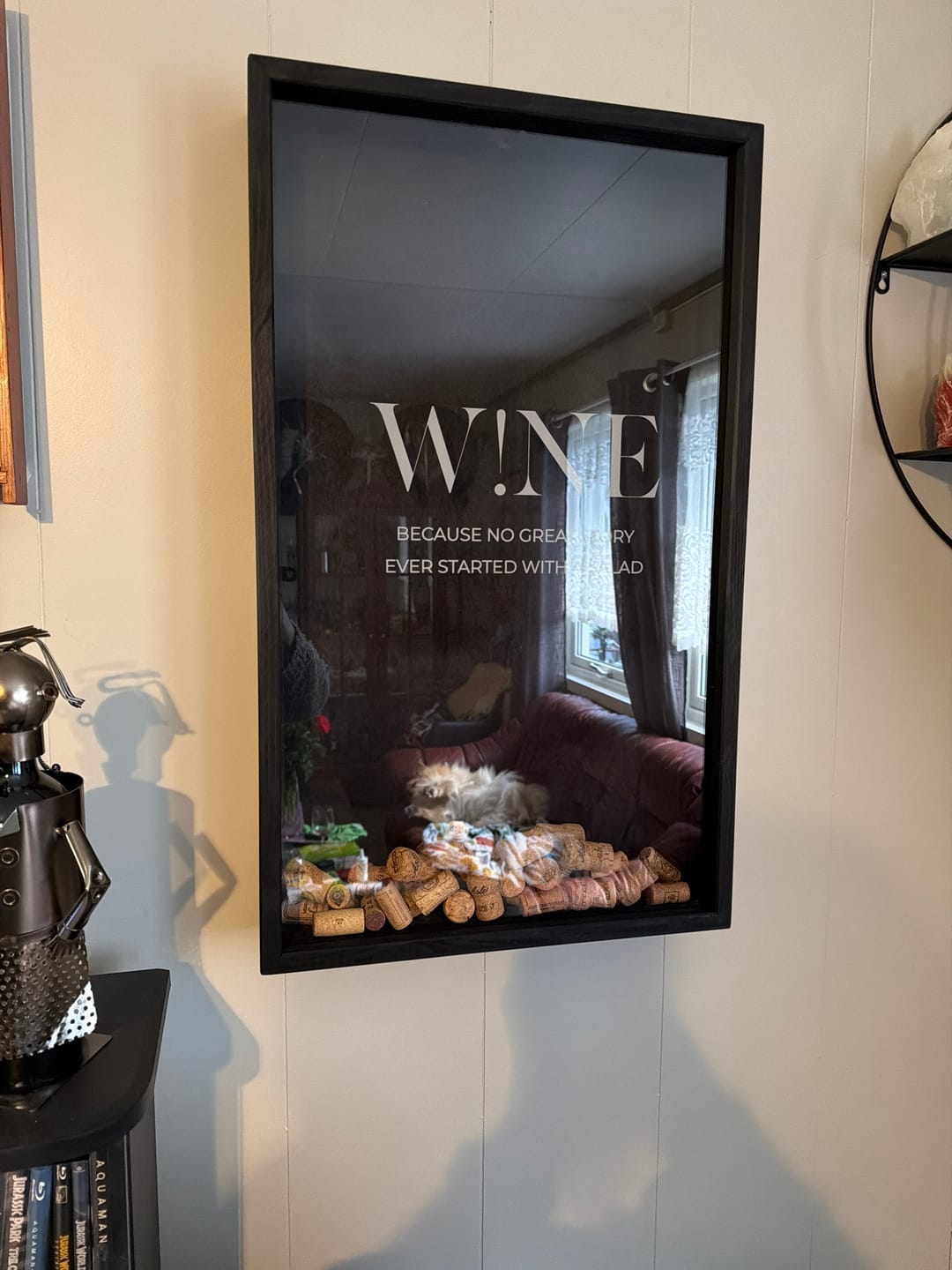 Customer photo review of WINE!