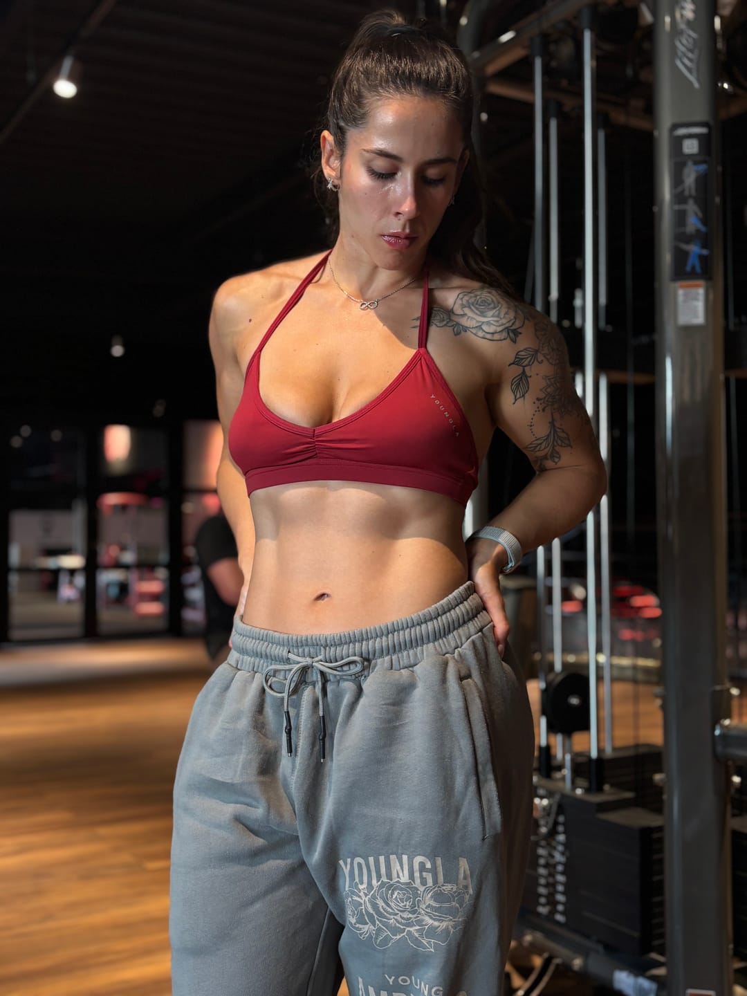 Customer photo review of W335 URBAN V-NECK BRA Fall 24'