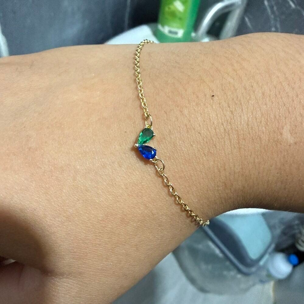 Customer photo review of Nivora - Birthstone Bracelet