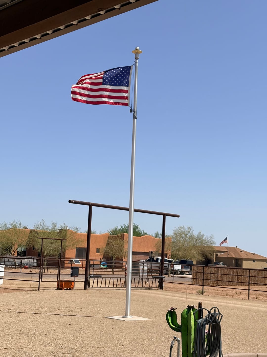 Customer photo review of 4' x 6' American Flag