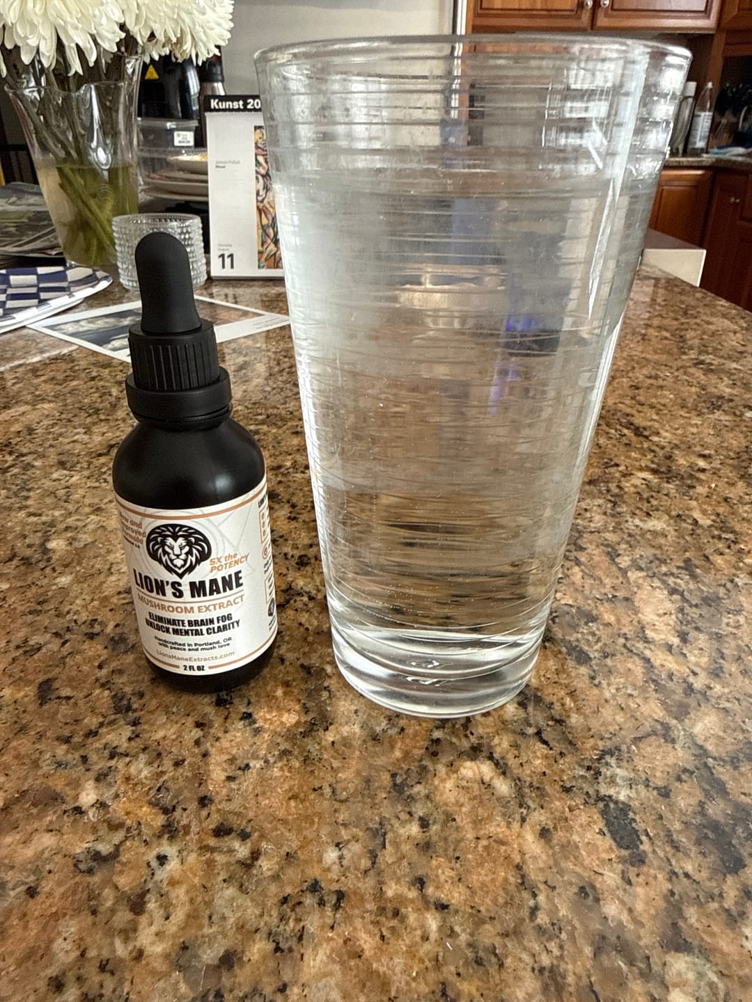 Customer photo review of Lion's Mane Mushroom Extract