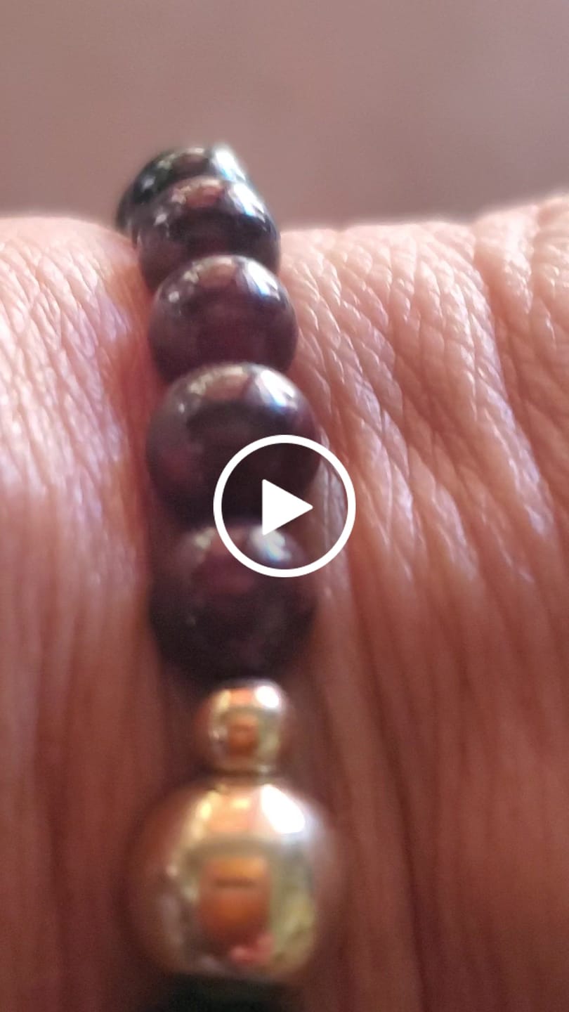 Customer video review of Scorpio Eclipse Bracelet with REAL Gold