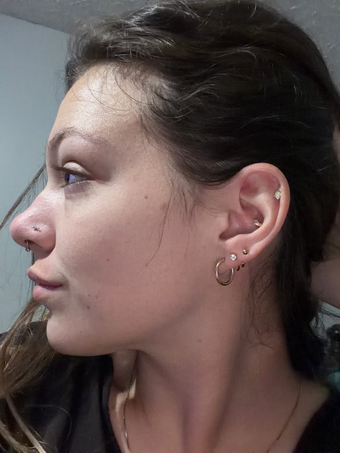Customer photo review of Summer Star Comfort Earrings