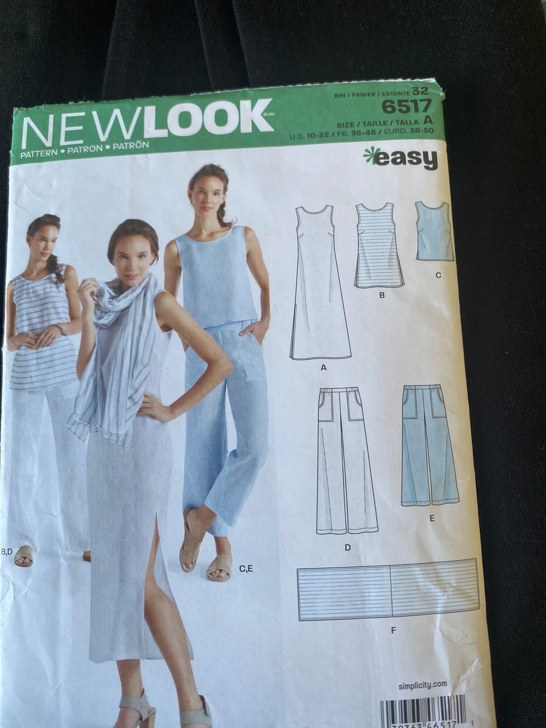 Customer photo review of Viscose Linen Woven Stretch Fabric