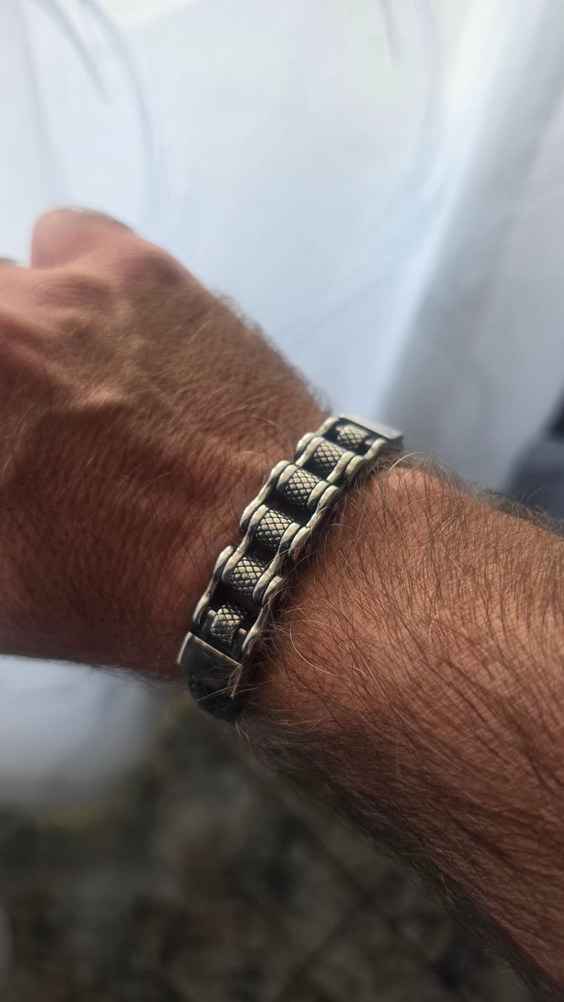 Customer photo review of Pulsera Bike Rider⛓️