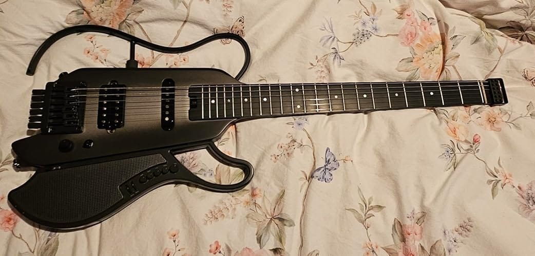 Customer photo review of Donner HUSH X LIVE Guitare de voyage【Aussi disponible en Édition MIYAVI】