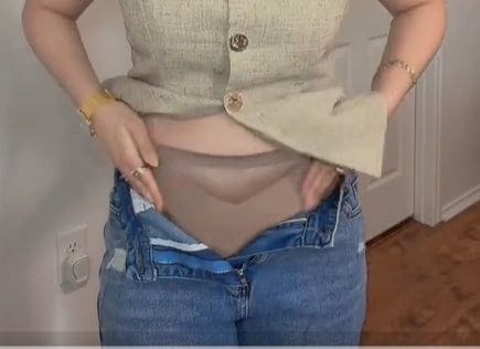 Customer photo review of Postpartum Recovery Brief — 360° Compression