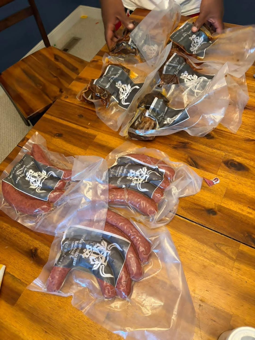 Customer photo review of True 'Candy Red' Oxtail Softballs