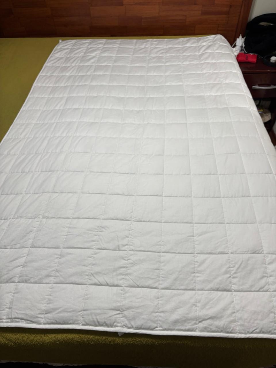 Customer photo review of Manta Pesada (PersonalPlus) - 100 noches de prueba / Algodón 100% natural