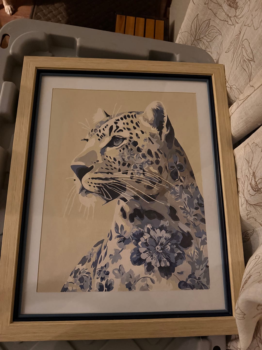 Customer photo review of Surprise Painting | Paint by Numbers