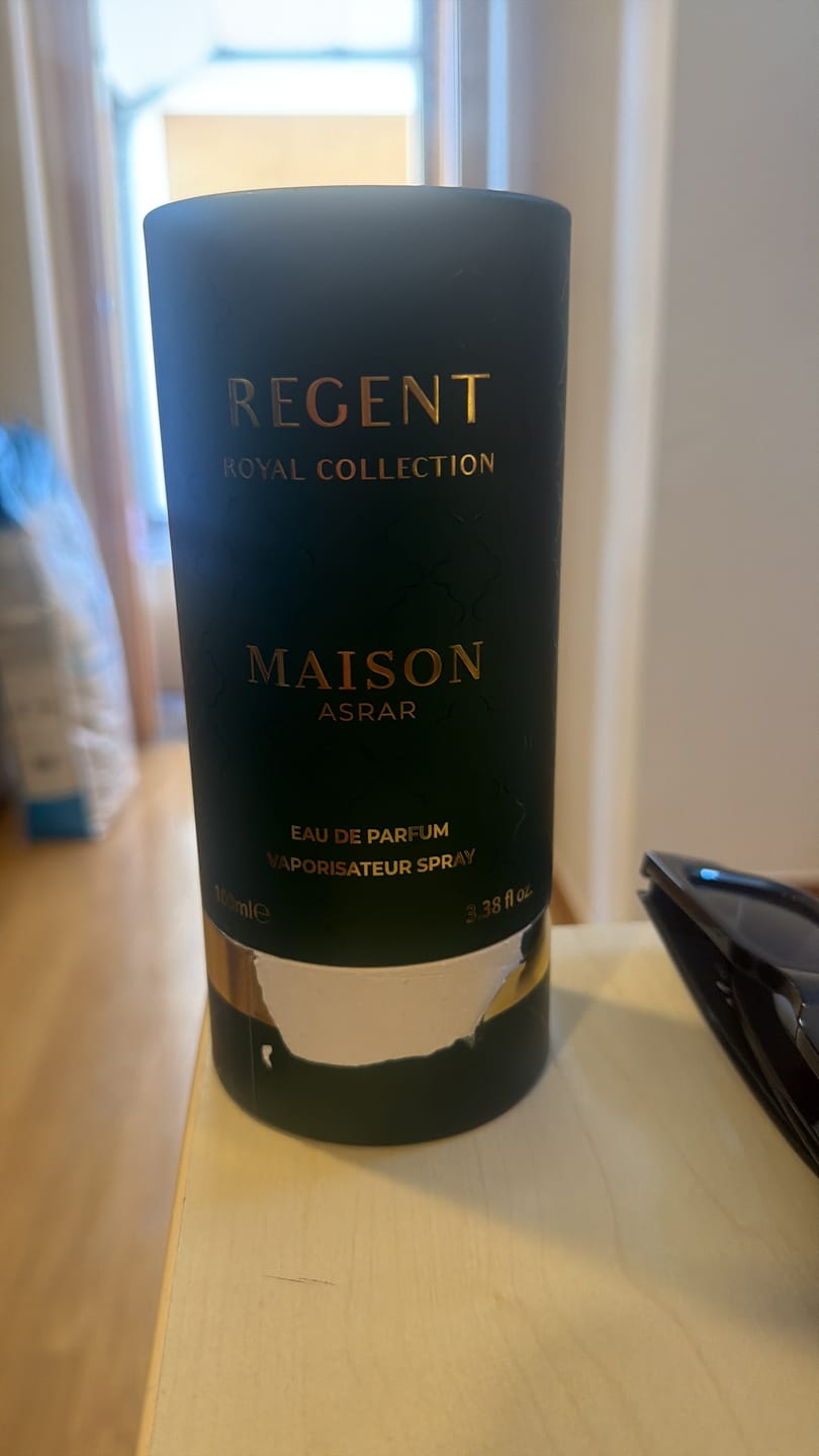 Customer photo review of PERFUME REGENT MAISON ASRAR - 100ML