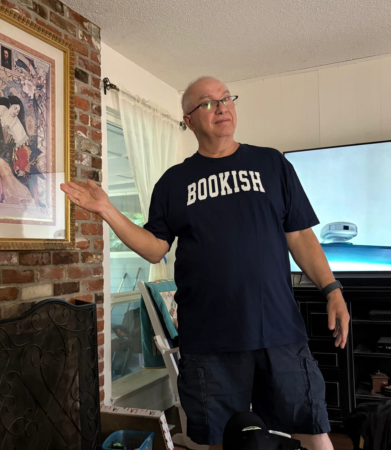 Customer photo review of Bookish Unisex T-Shirt